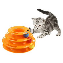 Load image into Gallery viewer, toy tower tracks disc intelligence cat - CattoStoree
